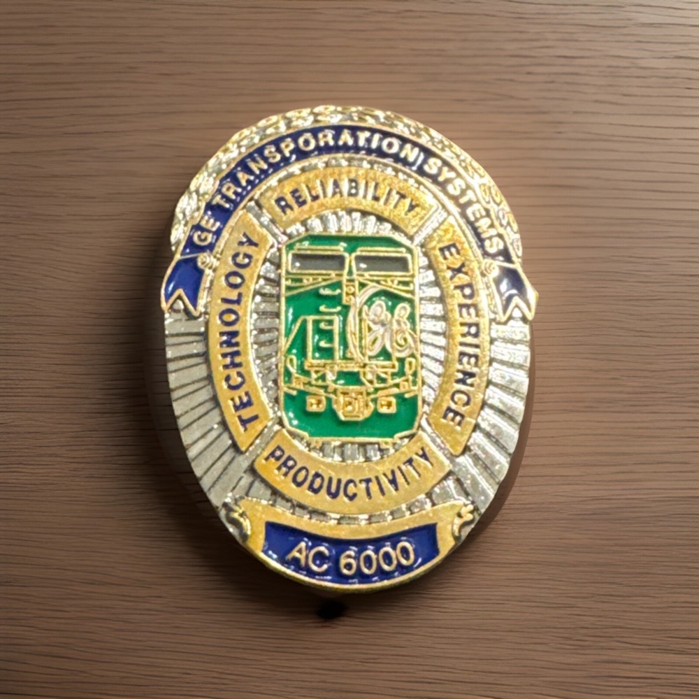 Vintage GE Transportation Systems AC 6000 Lapel Lapel‎ Pin